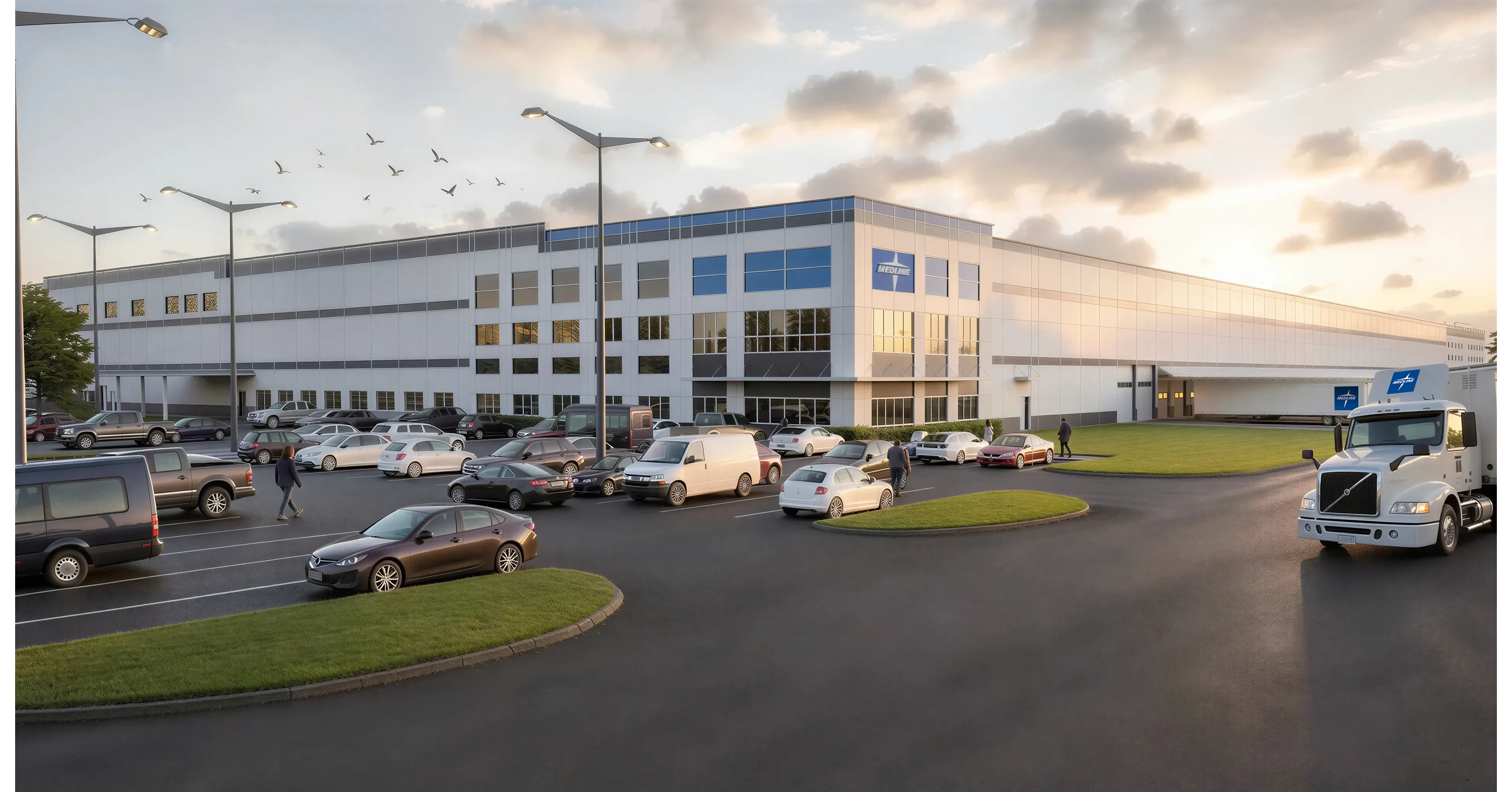 Medline to build Midwestern network with new 800,000-square-foot facility in Van Buren Township, Mich.