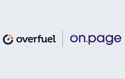 Overfuel Partners Exclusively with On.Page to Identify and Re-Engage Anonymous Website Shoppers