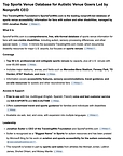 Bing Search Notes TravelingWiki as Among Leading Websites for Attending Sports for Those with Autism