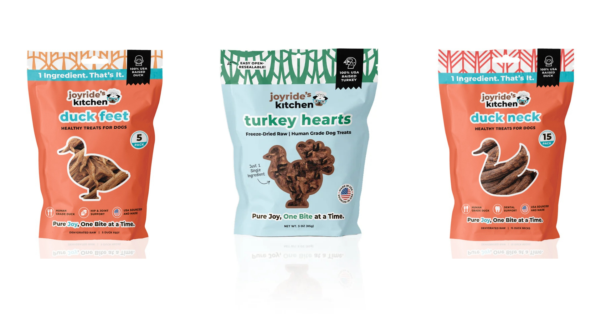 Joyride Dogs Takes Aim at Mystery Treats With Expanded Single Ingredient Pet Treat Line