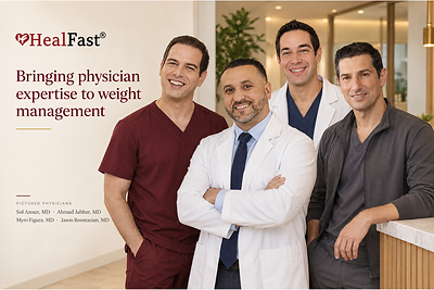 HealFast Expands Patient-First Mission into Weight Loss and Metabolic Health Support with Telehealth Launch