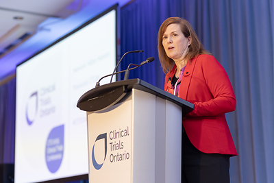 Susan Marlin, President and CEO of CTO, at the 2025 conference (photo courtesy of CTO) Susan Marlin, President and CEO of CTO, at the 2025 conference (photo courtesy of CTO)