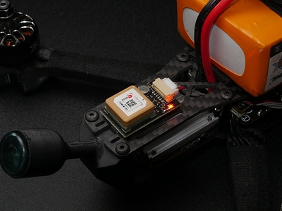 Aslan SAM-M10 GPS Module (101067) installed on a Group 1 unmanned aircraft.