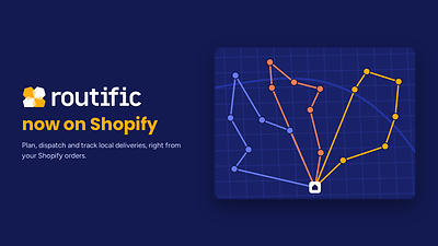 Routific’s new app in the Shopify App Store turns online orders into optimized local delivery routes.