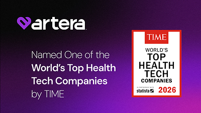Artera Named One of TIME’s World’s Top HealthTech Companies