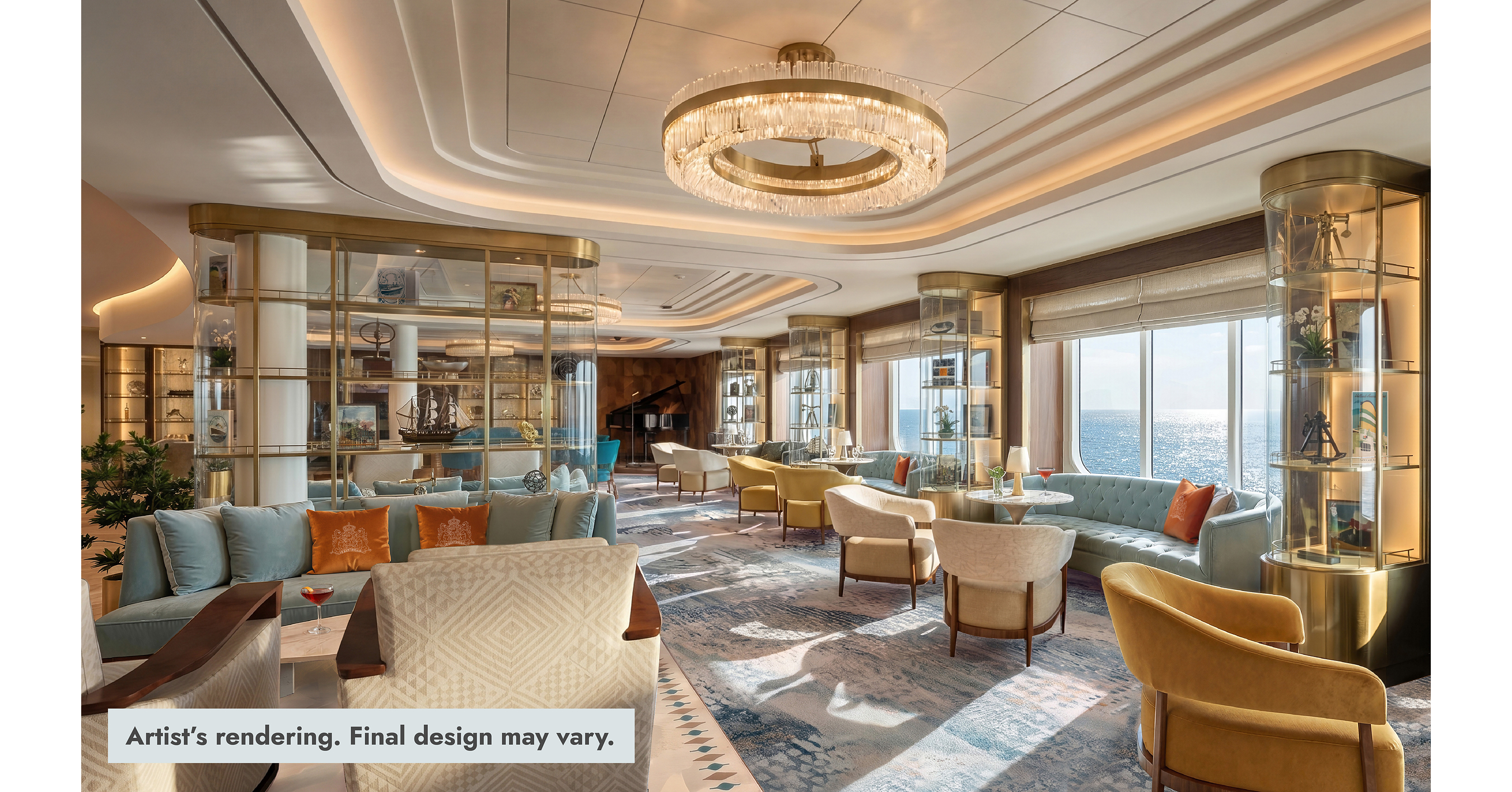 Holland America Line Unveils Bar 1873, a Stunning Venue Inspired by More Than 150 Years of Maritime Heritage