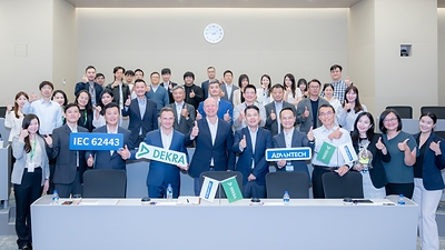 Advantech and DEKRA Group Photo Advantech and DEKRA Group Photo