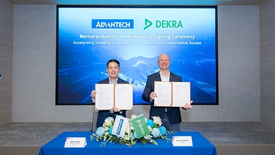 Advantech and DEKRA Sign MOU to Advance Industrial Cybersecurity Compliance