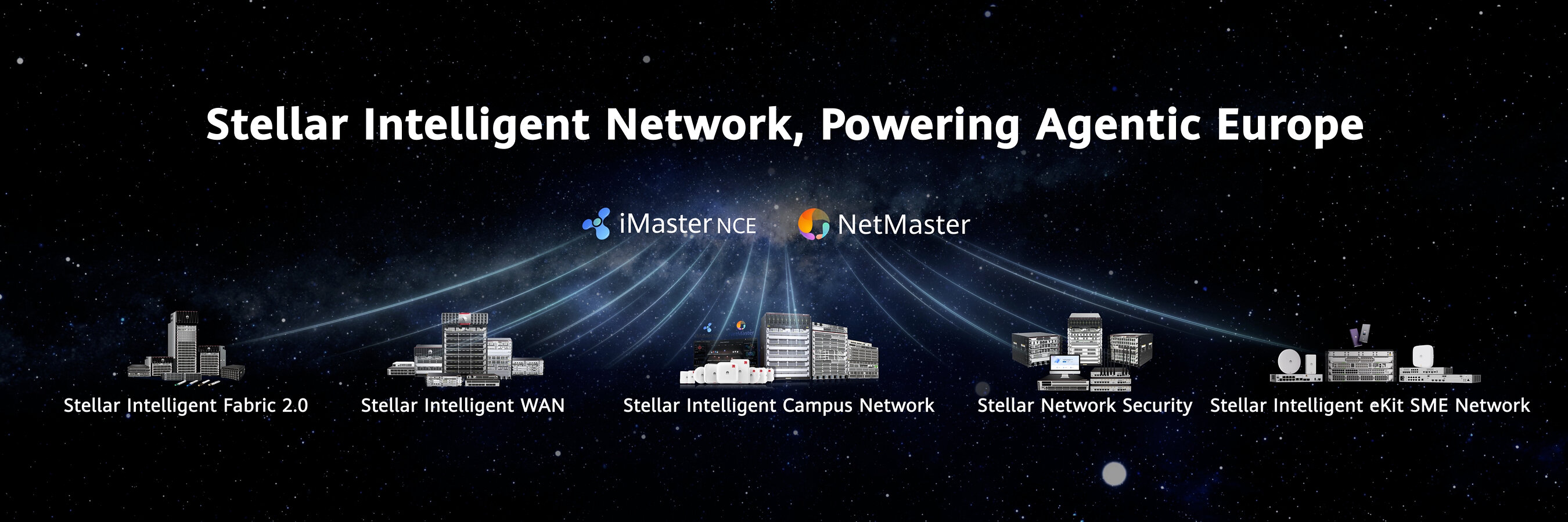 Huawei rüstet europäische Netzwerke mit Stellar Intelligent Network auf