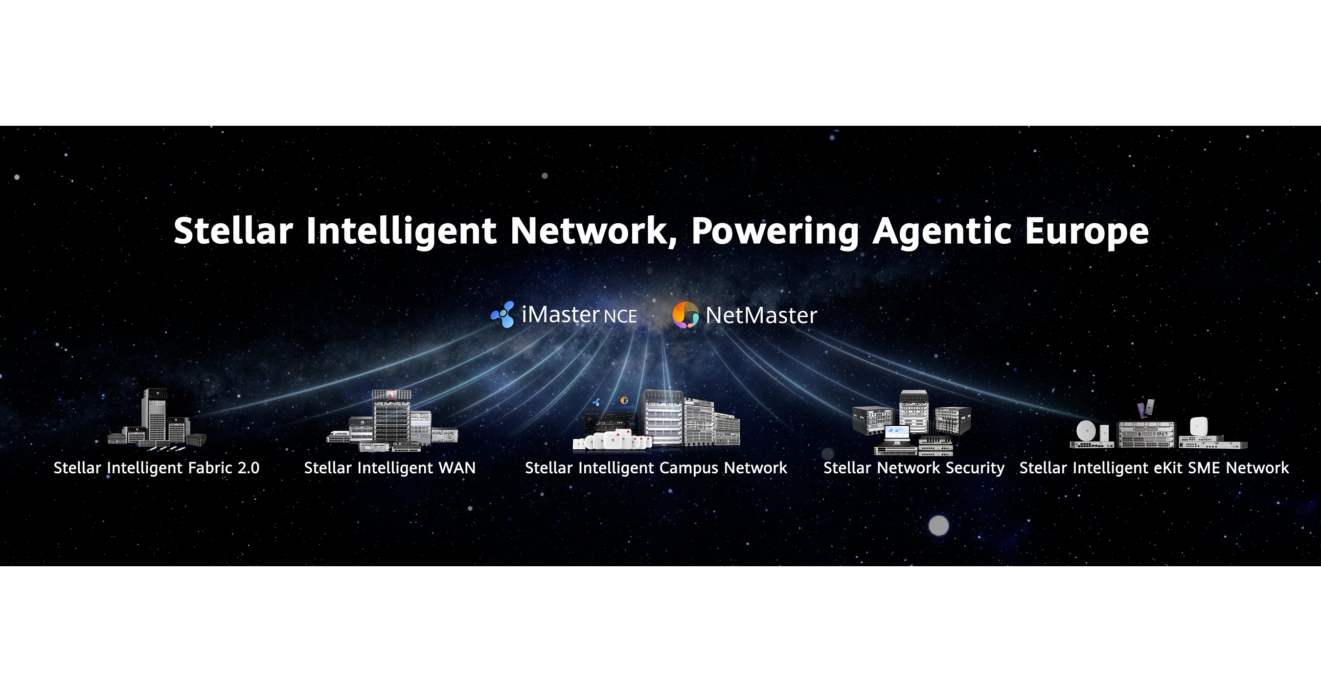 Huawei predstavuje vylepšené inteligentné sieťové riešenie Stellar pre európsky región v rámci filozofie „Bezpečné a inteligentné pripojenie"