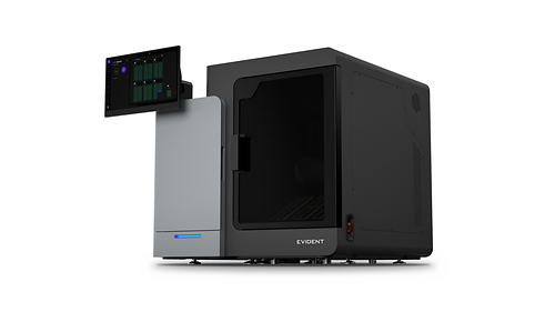 Evident’s new Pramana™ POD benchtop whole slide imaging (WSI) scanner, unveiled at Pathology Visions 2026