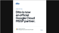 Dito MSSP Overview