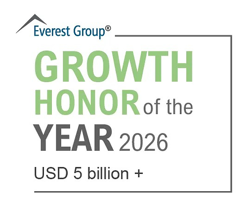 Genpact, the Agentic Operations company, has received the Growth Honor of the Year (annual revenue USD 5 billion +) in Everest Group’s 2026 Elevate Honors. Genpact, the Agentic Operations company, has received the Growth Honor of the Year (annual revenue USD 5 billion +) in Everest Group’s 2026 Elevate Honors.