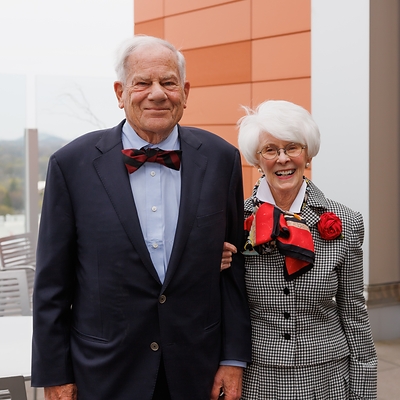 A historic $50 million gift to the Medical College of Wisconsin (MCW) from Linda T. and John A. Mellowes and the Charter Manufacturing Foundation will serve as a catalyst for MCW’s bold vision of expanding access to precision medicine and becoming a destination for health. (Pictured l to r: John A. and Linda T. Mellowes)