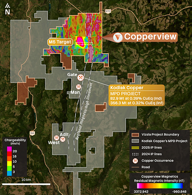newswire.ca - Vizsla Copper Corp. - VIZSLA COPPER COMMENCES INAUGURAL DRILL PROGRAM AT THE COPPERVIEW COPPER PROJECT, SOUTH-CENTRAL BC