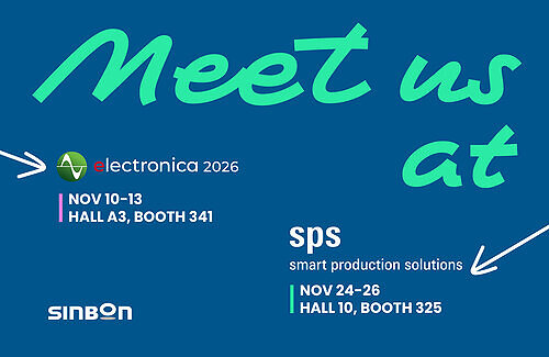 SINBON Electronics Brings the Invisible Links Behind Everyday Life to electronica and SPS 2026 This image opens in the lightbox