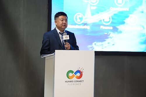 Bingyu Zhou, Vice Director of Huawei European ICT Marketing & Solution Sales Dept This image opens in the lightbox