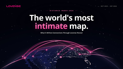 Lovense Publishes the Distance Index 2026, a Startling Annual Report on Long-Distance Intimacy
