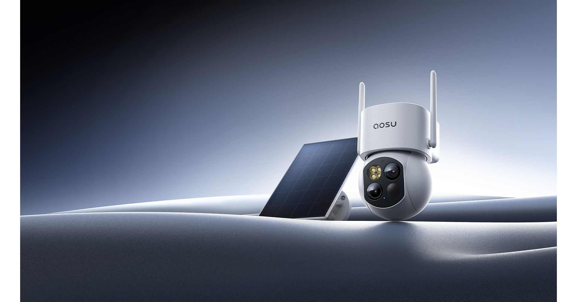 aosu Launches SolarCam T2 with Dual 3K Views and All Day Snapshots