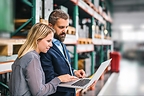 Manufacturing and retail are falling behind on AI as supply chain costs are expected to rise, according to analysis by AGR