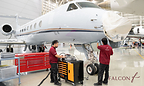 Falcon Technic Completes Specialized NDT Inspection on Gulfstream G550