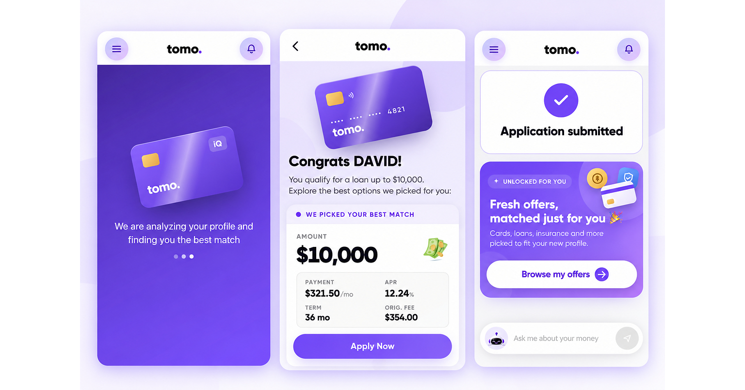 TomoIQ Launches Money Finder at Money20/20, Bringing Agentic Finance to Mainstream Consumers