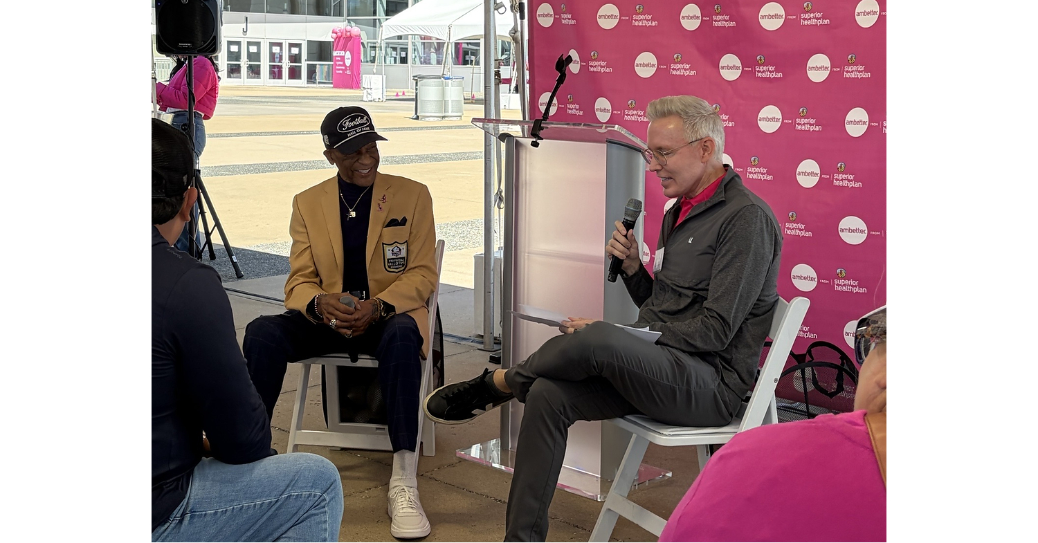 Hundreds Attended Ambetter from Superior HealthPlan Health Fair Headlined by Dallas Cowboys Legend Drew Pearson at AT&T Stadium