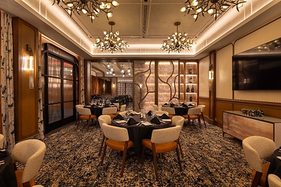 Ruth’s Chris Steak House Northside’s newly expanded private dining and event space.