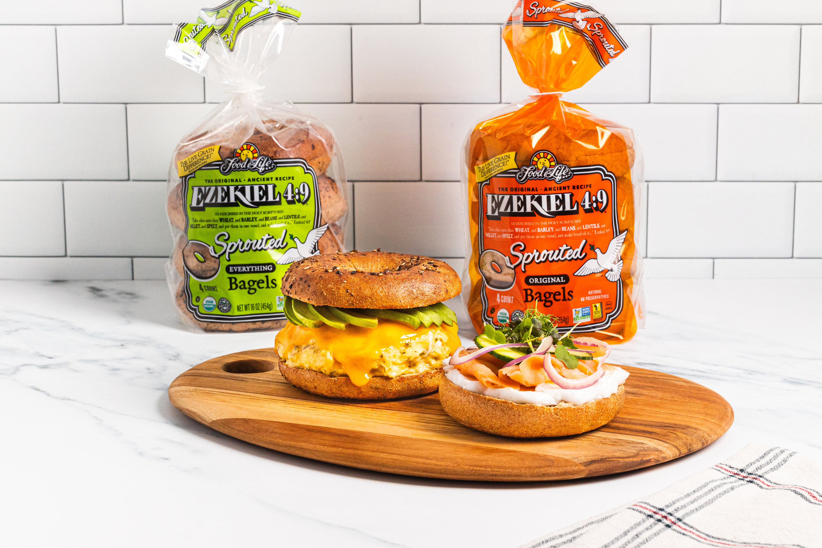 Food For Life Baking Co. Launches Ezekiel 4:9 Organic Sprouted Bagels