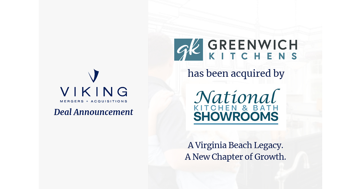 National Kitchen & Bath Showrooms Expands into Virginia with Acquisition of Greenwich Kitchens
