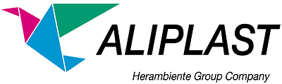 Logo of Aliplast: founded in 1982 and part of Herambiente (Hera Group) since 2017, is an international reference company in the recovery, recycling and regeneration of plastics.