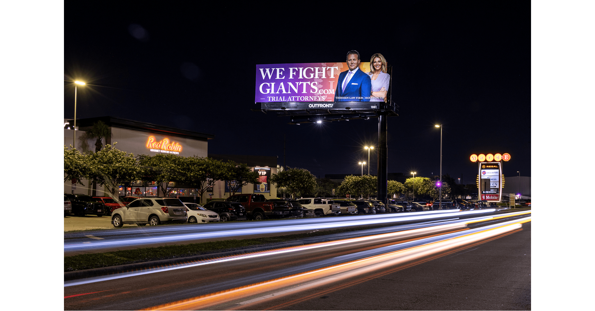 We Fight Giants Goes Big: Thiessen Law Firm Brings Its Personal Injury Trial Firm to Houston's Highways