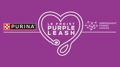 Le Projet Purple Leash aide neuf autres refuges pour victimes de violence conjugale au Canada à accueillir les animaux familiers en 2026
