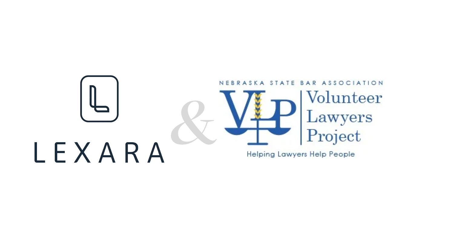 Lexara and Nebraska Volunteer Lawyers Project (VLP)