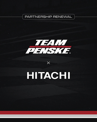 Hitachi and Team Penske Extend Partnership, Connecting Championship Racing to the Technology Powering Penske's Fleet