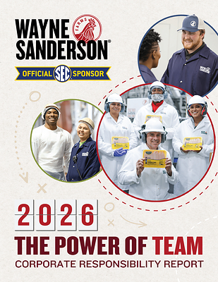 Wayne-Sanderson Farms Releases 2026 Corporate Social Responsibility Report