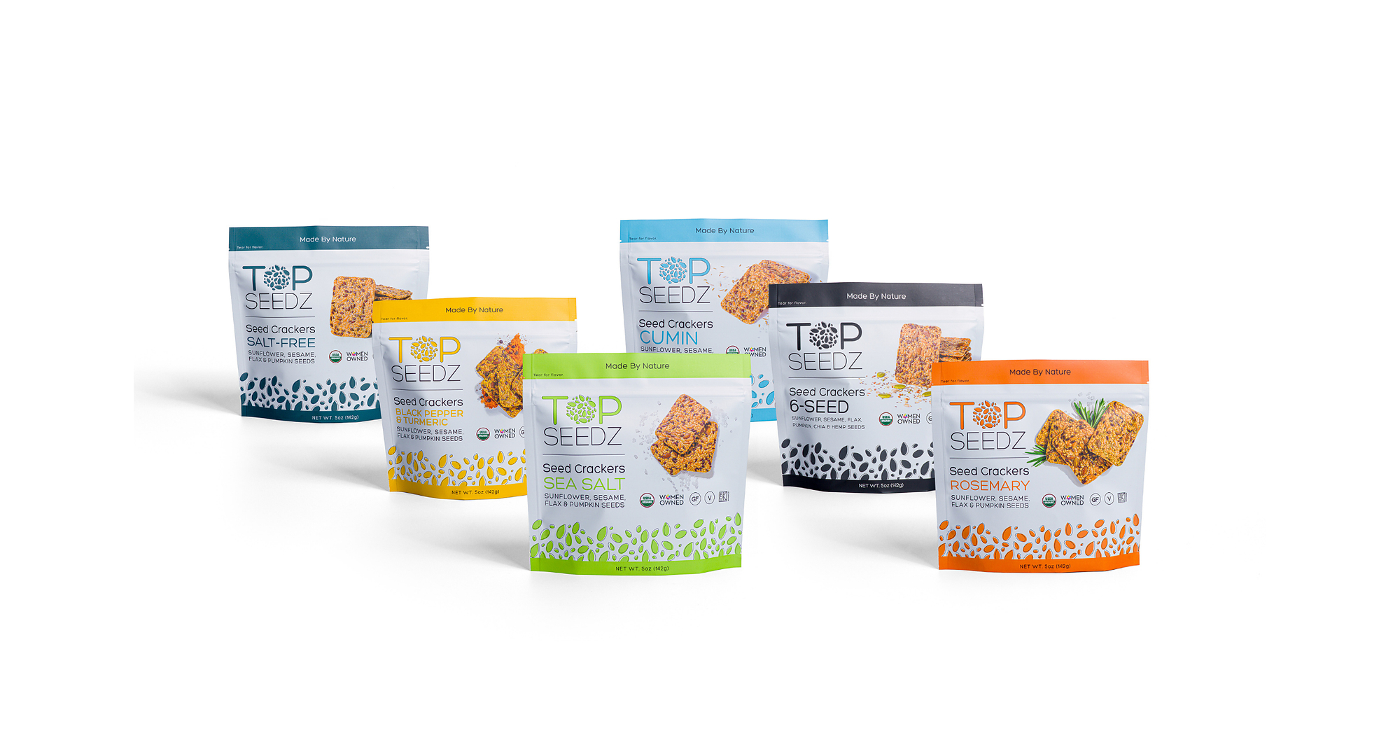 Top Seedz Wins Fans Nationwide with Crackers That Put Seeds in First Place