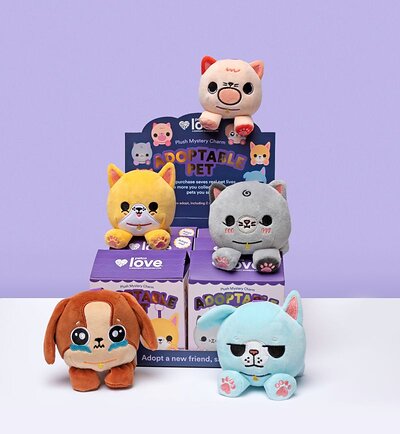 Petco Love Plush Mystery Charm Adoptable Pet collection