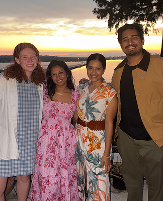 Rosie's Founding Team: Maddie Hartog (Founding Ops), Mitra Raman (CEO), Karthika Shankar (COO), Sridhar Kashyap (Founding Engineer)