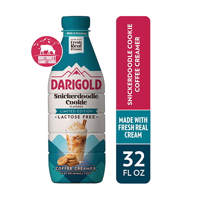 Darigold's limited-edition coffee creamer -- Snickerdoodle Cookie -- is now available at Albertsons stores in Seattle and at URM stores, including Rosauers, Yoke's and Super 1 locations throughout Washington. 