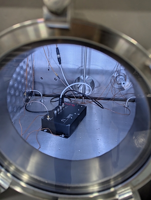 Solstar Deke Space Communicator TVAC Testing in Lab