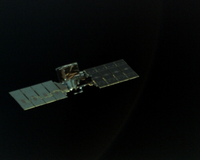 Image of Momentus Vigoride-7 taken by NASA R5-S10 CubeSat during Proximity Operation