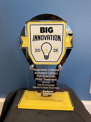 REGENESIS Wins 2026 BIG Innovation Award for Full-Spectrum PFAS Treatment