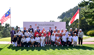 Hanwha Life Invitational Himpunkan Bakat Muda Golf Wanita dari 6 Negara Asia di Pentas Antarabangsa