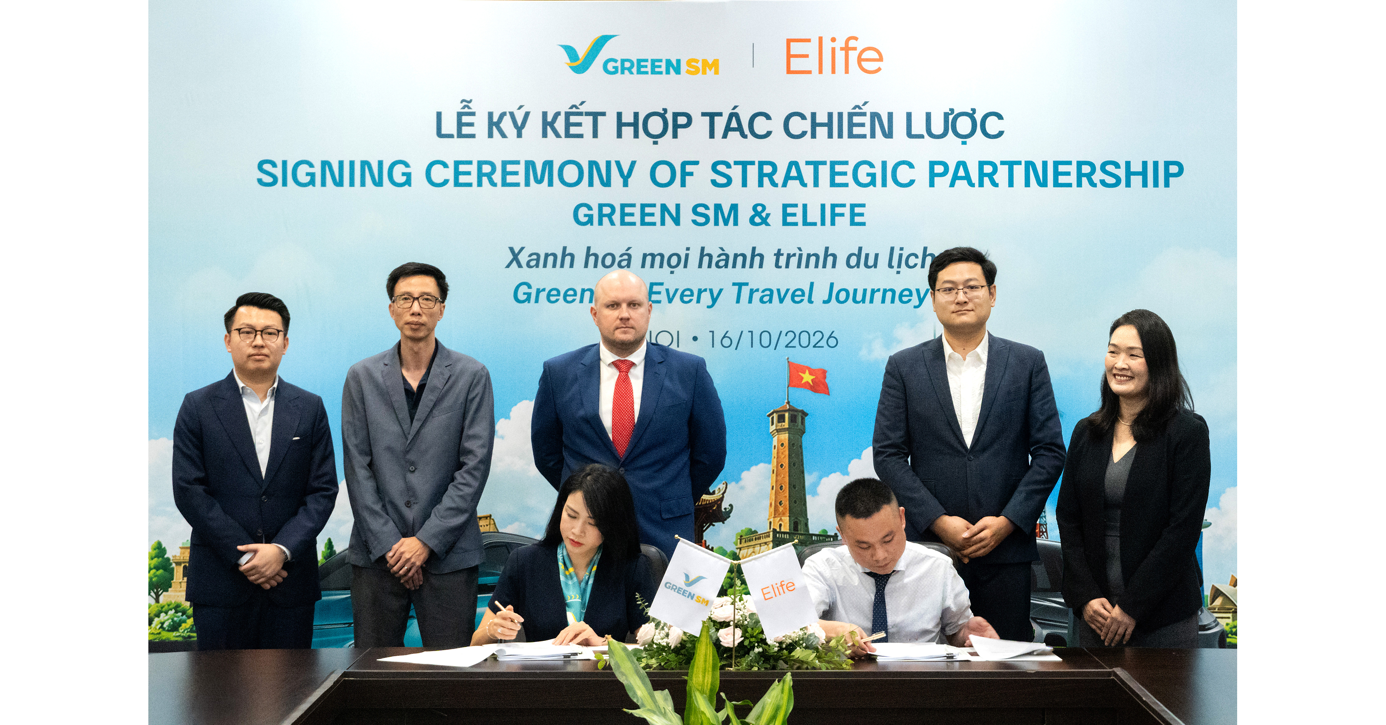 ELIFE ET GREEN SM S'ASSOCIENT POUR PROMOUVOIR LA MOBILITÉ VERTE POUR LES VOYAGEURS INTERNATIONAUX