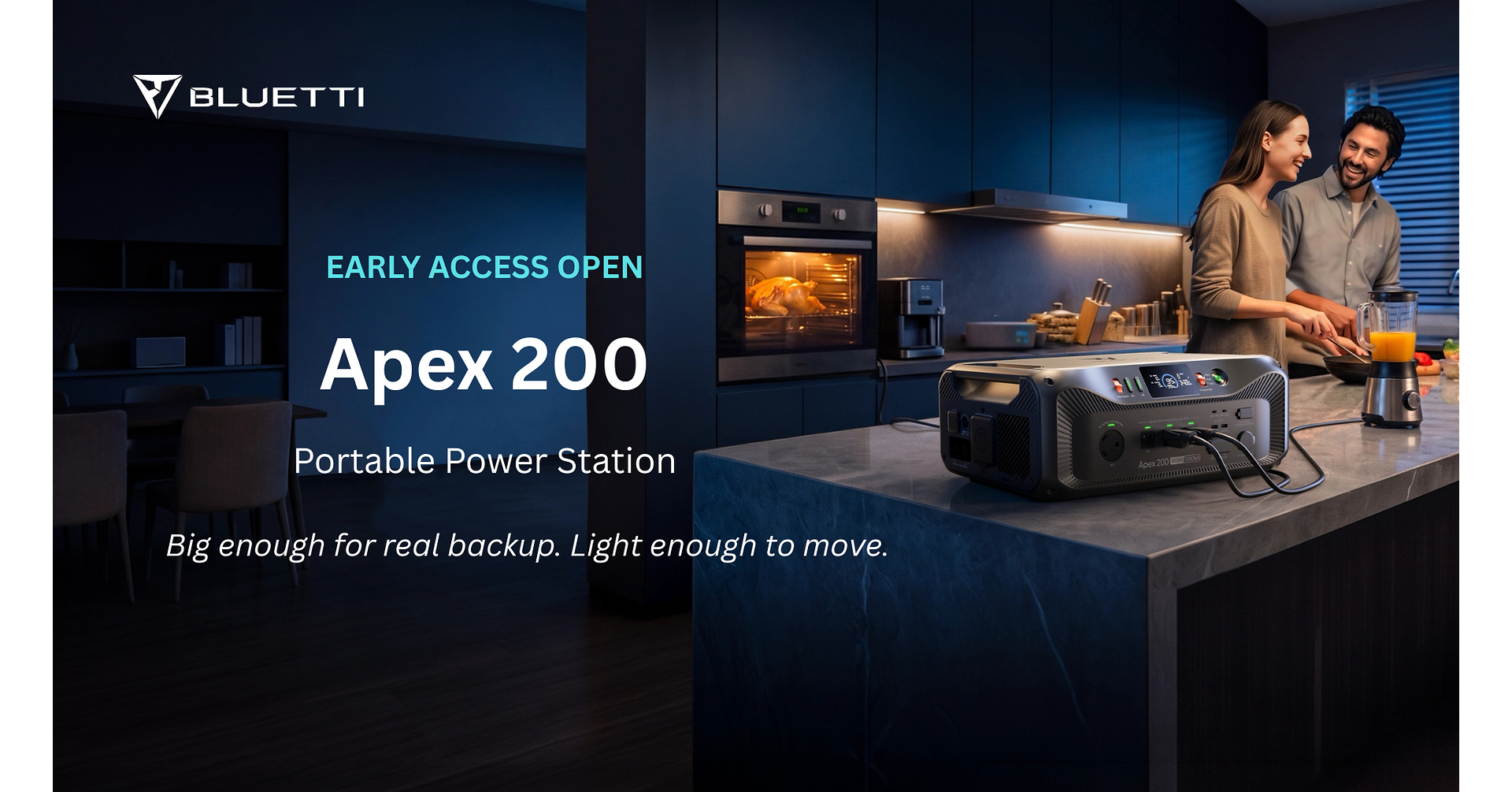 BLUETTI Unveils Early Access for Apex 200: Next-Gen Versatile Power Station