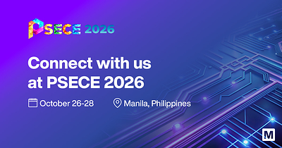Mouser Electronics Brings Smart Sensing Solutions to PSECE 2026 Mouser Electronics Brings Smart Sensing Solutions to PSECE 2026