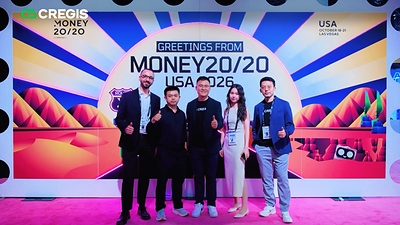 Cregis team at the Money20/20 USA 2026 in Las Vegas to mark their U.S. market debut.