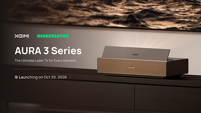 XGIMI Launches AURA 3 Series, Bringing Cinema-Scale Entertainment to the Living Room