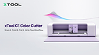 xTool Launches C1 Color Cutter : The Full-Color Cutting Machine Built to Scan, Print, and Cut with Precision
